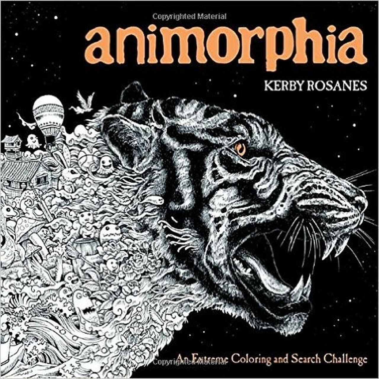 Animorphia - Un défi de coloriage et de recherche extrême par Kerby Rosane