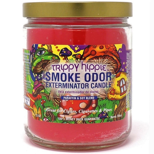 13oz Trippy Hippy Smoke Odor Exterminator Candle