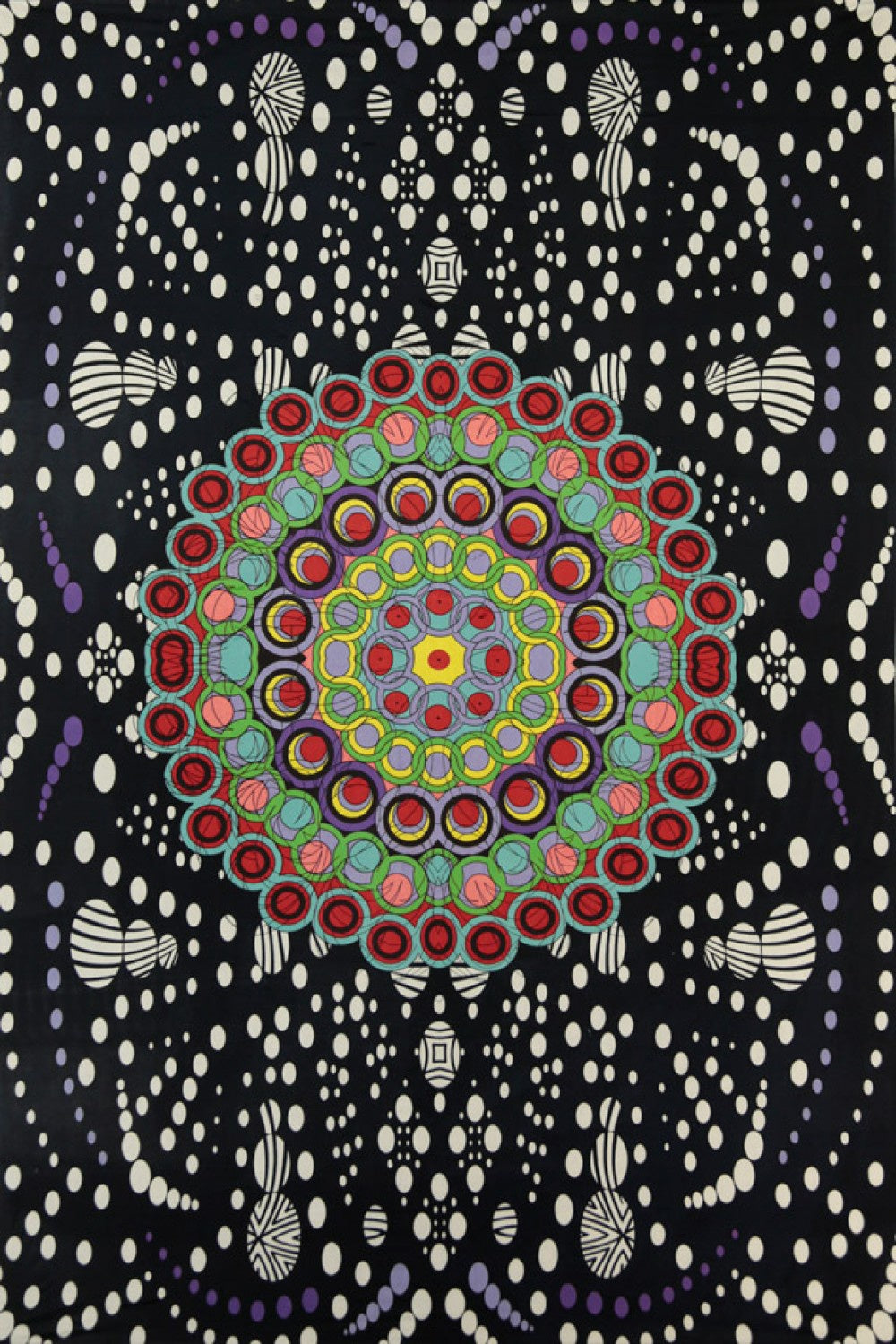 Tapisserie 3D Hypno Moons 60x90"