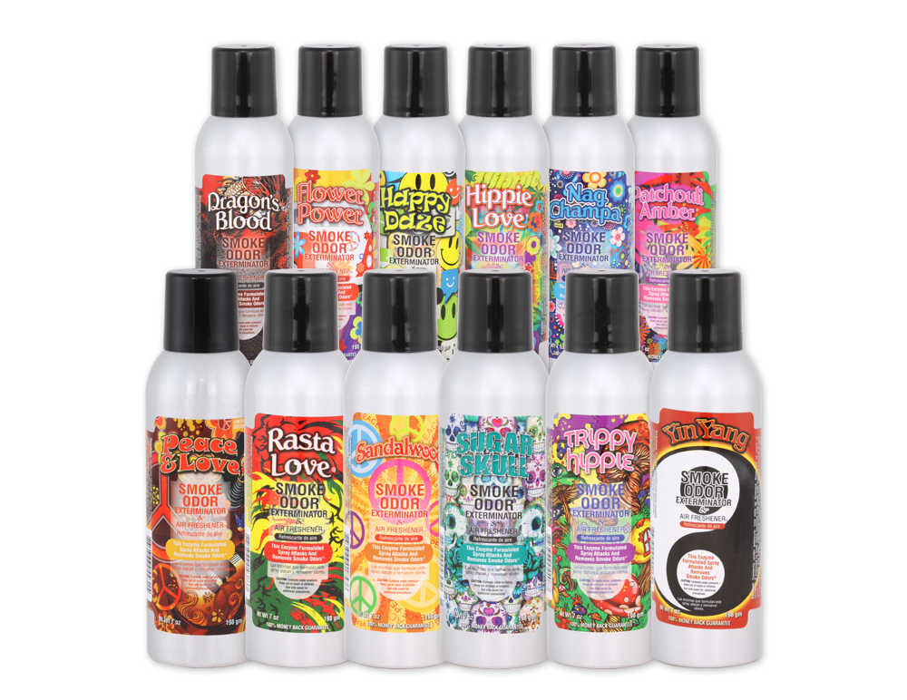 7oz Hippie Love Smoke Odor Exterminator Spray