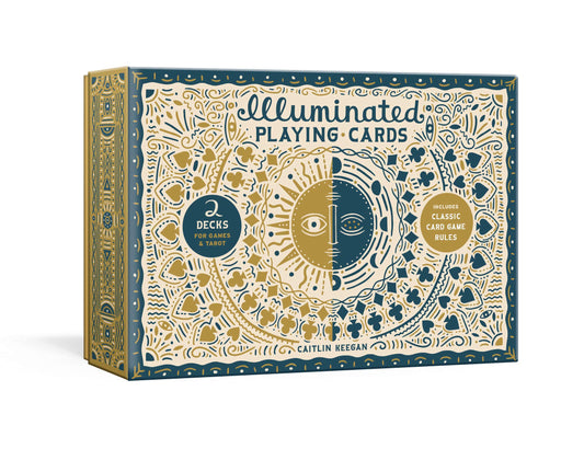 Cartes à jouer illuminées : deux jeux pour les jeux et le tarot