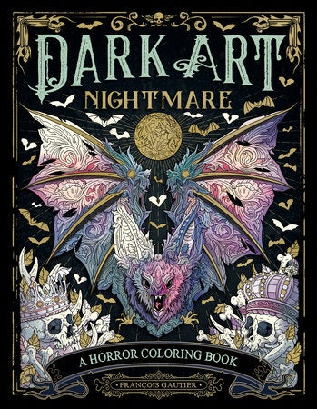 Dark Art Nightmare : Un livre de coloriage d'horreur (DARK ART COLORING)