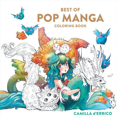 BEST OF POP MANGA COLORING