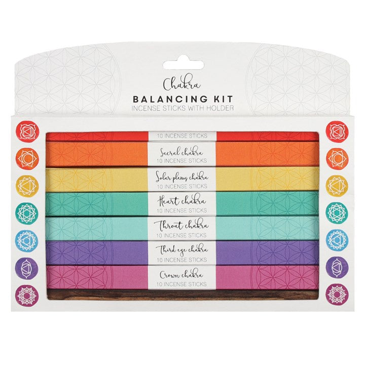 Kit d'encens pour équilibrer les chakras