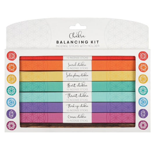 Kit d'encens pour équilibrer les chakras
