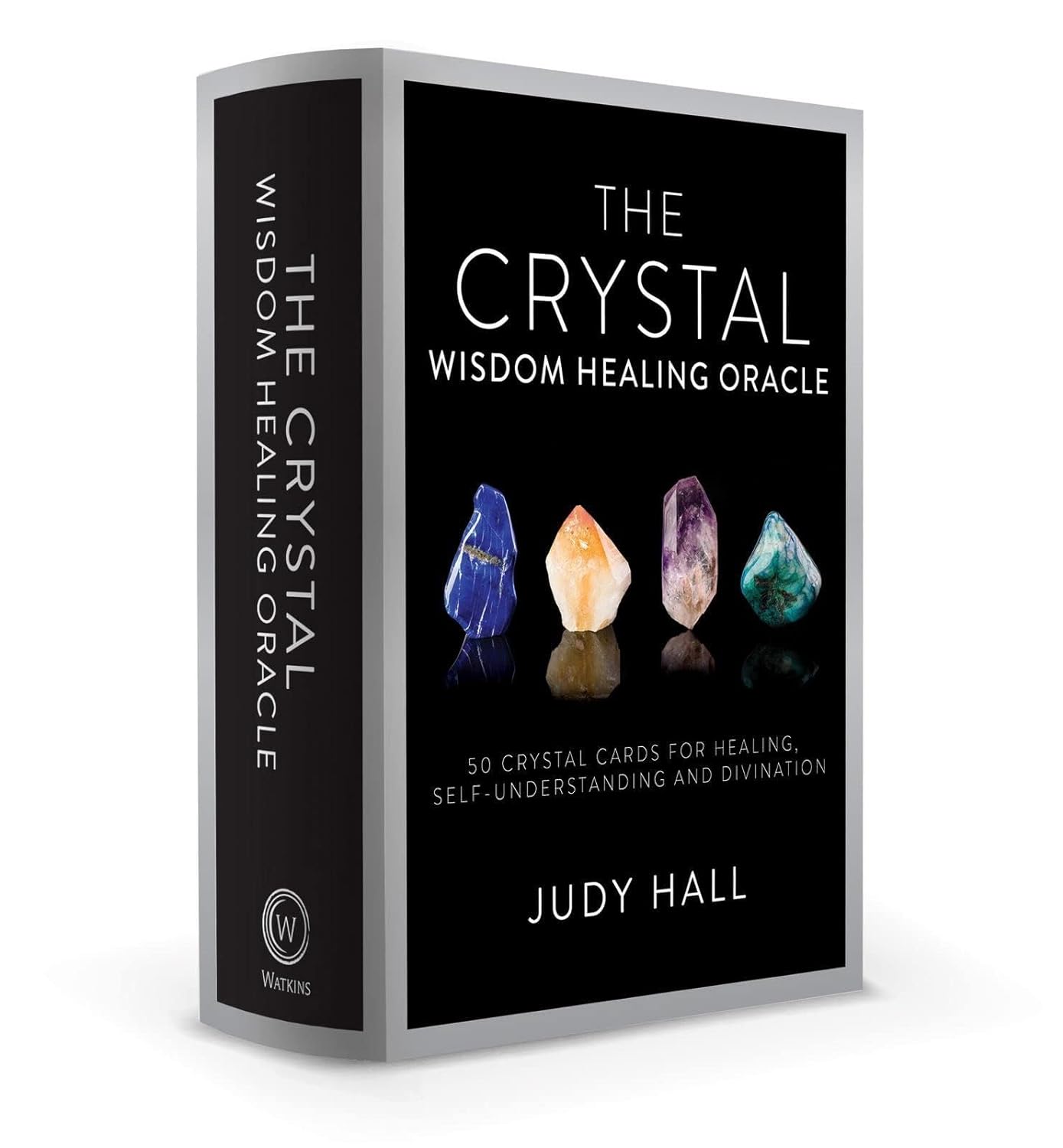 Oracle de guérison Crystal Wisdom : 50 cartes Oracle pour la guérison, la compréhension de soi et la divination – Cartes
