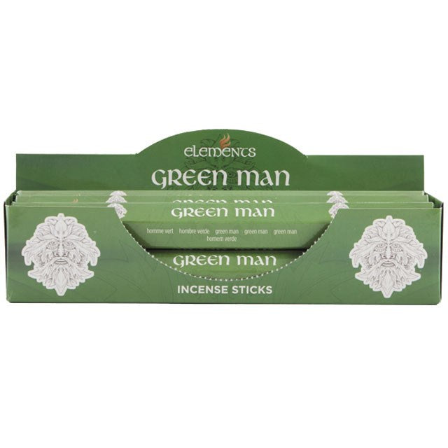 Éléments d'encens de l'homme vert