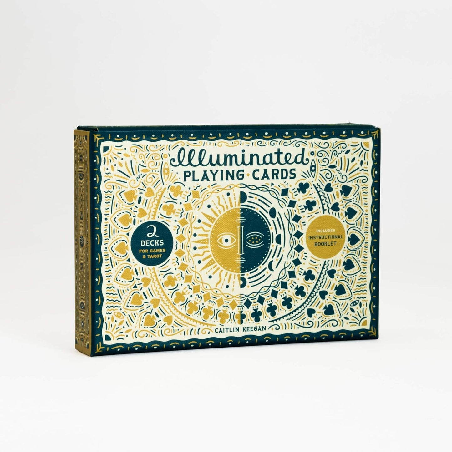Cartes à jouer illuminées : deux jeux pour les jeux et le tarot