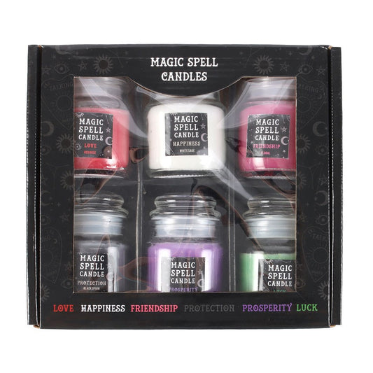 Coffret cadeau de bougies magiques en pot