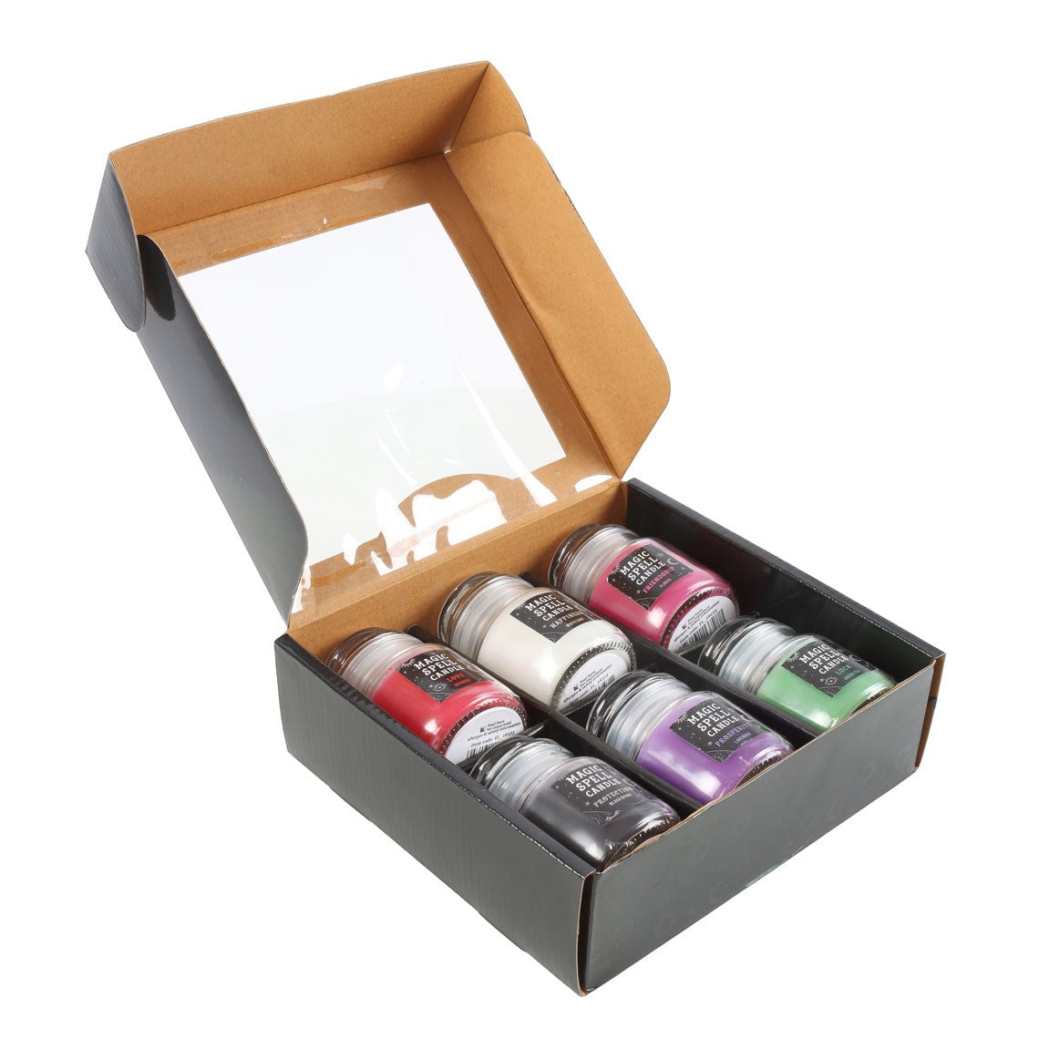 Coffret cadeau de bougies magiques en pot