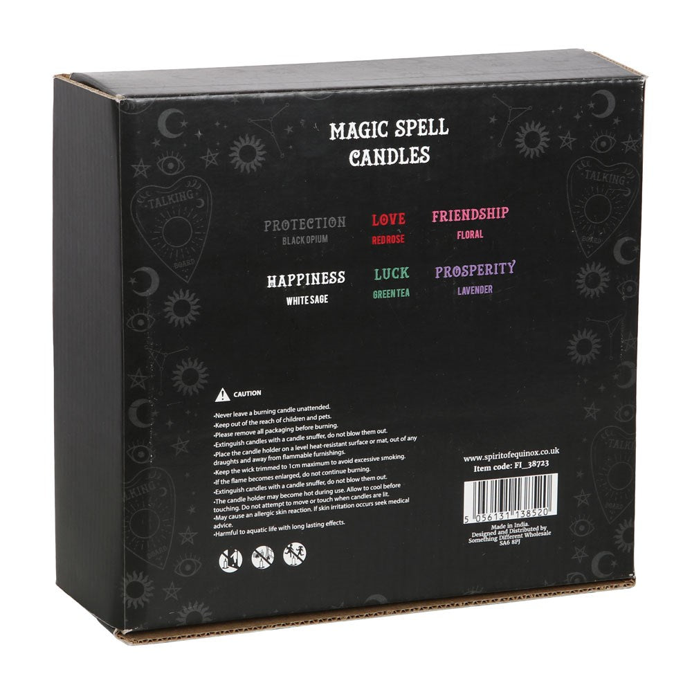 Coffret cadeau de bougies magiques en pot