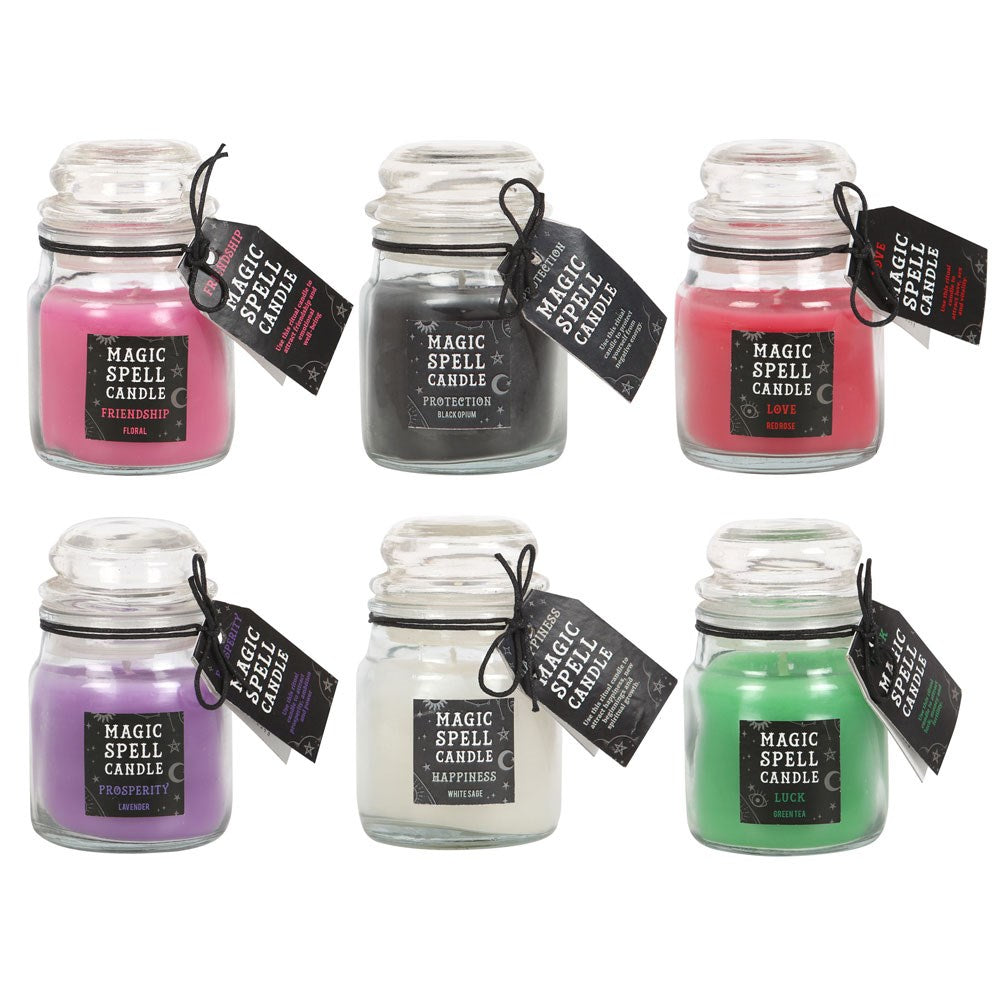 Coffret cadeau de bougies magiques en pot