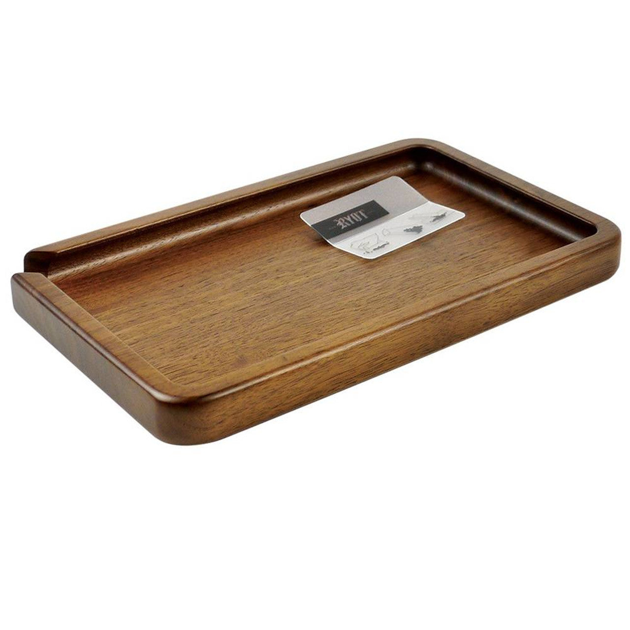 Wood Rolling Tray by Ryot - 9" x 5.5" - Walnut
