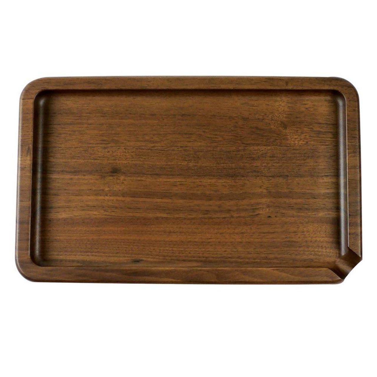 Wood Rolling Tray by Ryot - 9" x 5.5" - Walnut