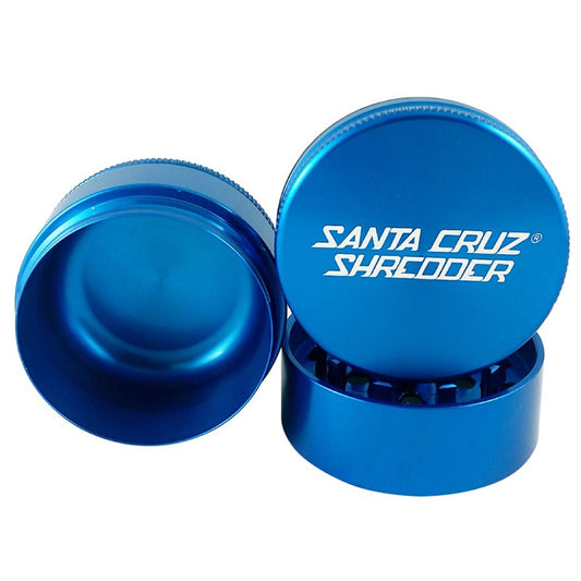 Broyeur 3 pièces Santa Cruz Shredder Bleu - 2 1/8"