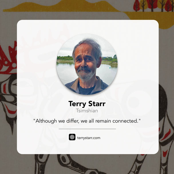 T-shirt - Four Clans by Terry Starr