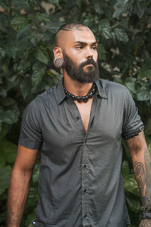 Yantra Viscose Shirt Grey