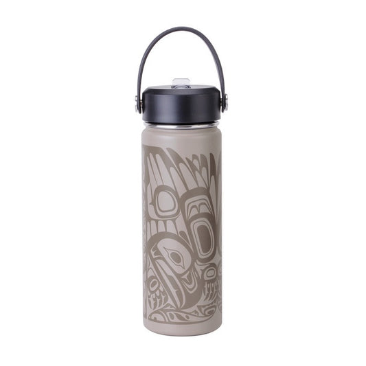 Wide Mouth Insulated Bottles - Eagle Flight by Paul Windsor, 21 oz