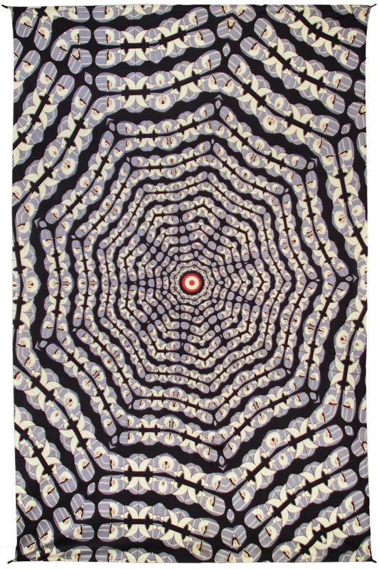 Tapisserie Mandala Pink Floyd Division Bell 60x90