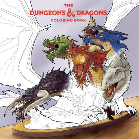 DUNGEONS & DRAGONS COLORING