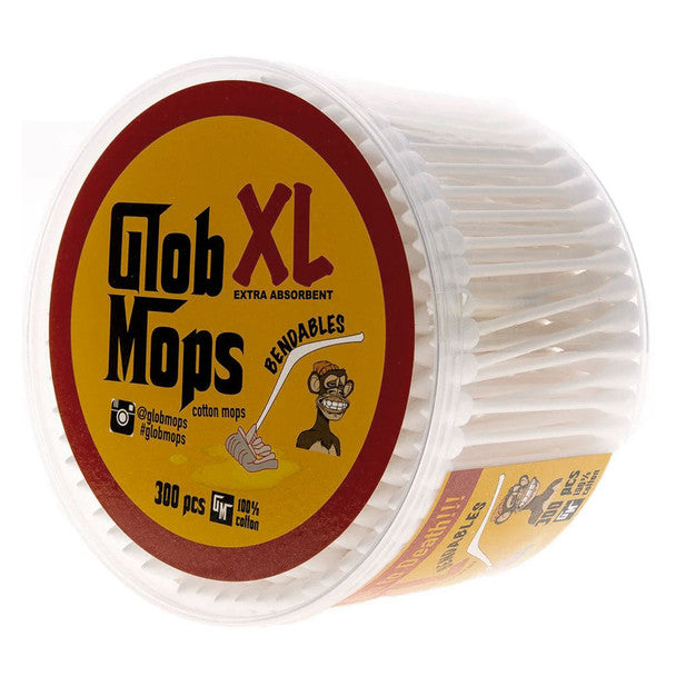 Cotons-tiges pliables extra absorbants Glob Mops XL, paquet de 300