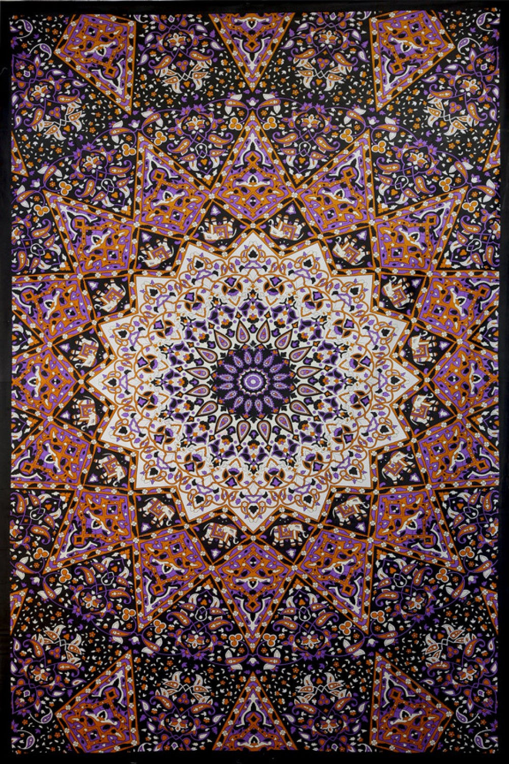 Tapisserie phosphorescente India Star 60X90
