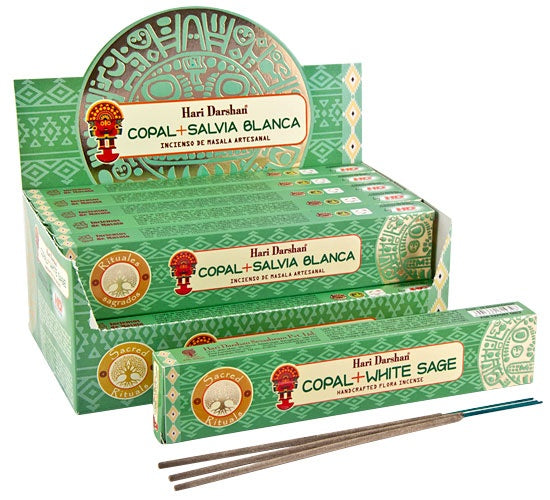 Copal White Sage – Bâtonnets d'encens sacrés Ritual Copal 15 g