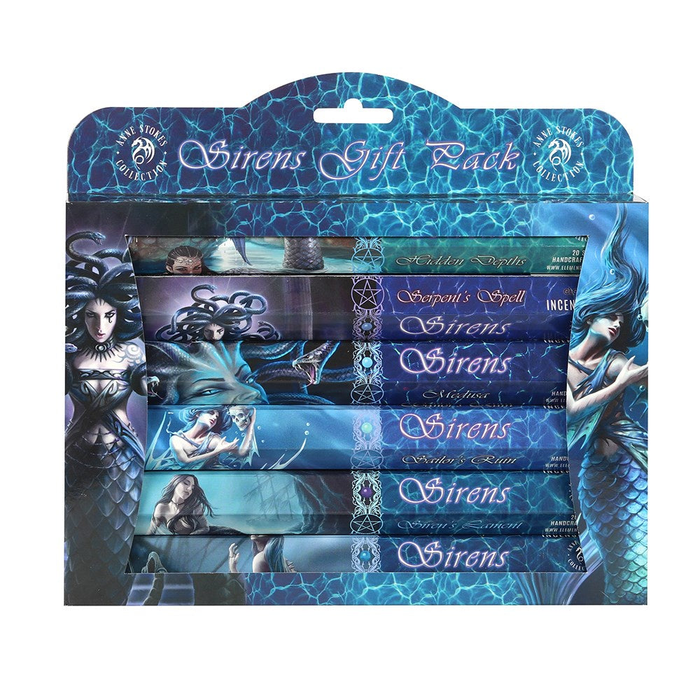 Coffret cadeau d'encens Sirens par Anne Stokes