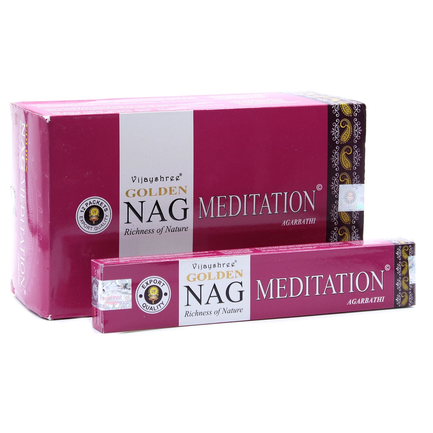 Méditation Vijayshree Golden Nag