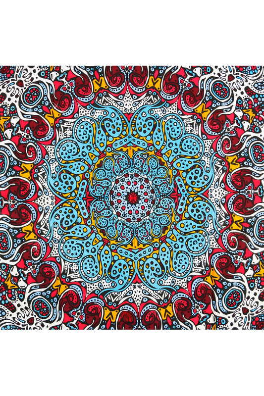3D Glow in the Dark Sunburst Tapestry 60x90 - Artwork by Chris Pinkerton