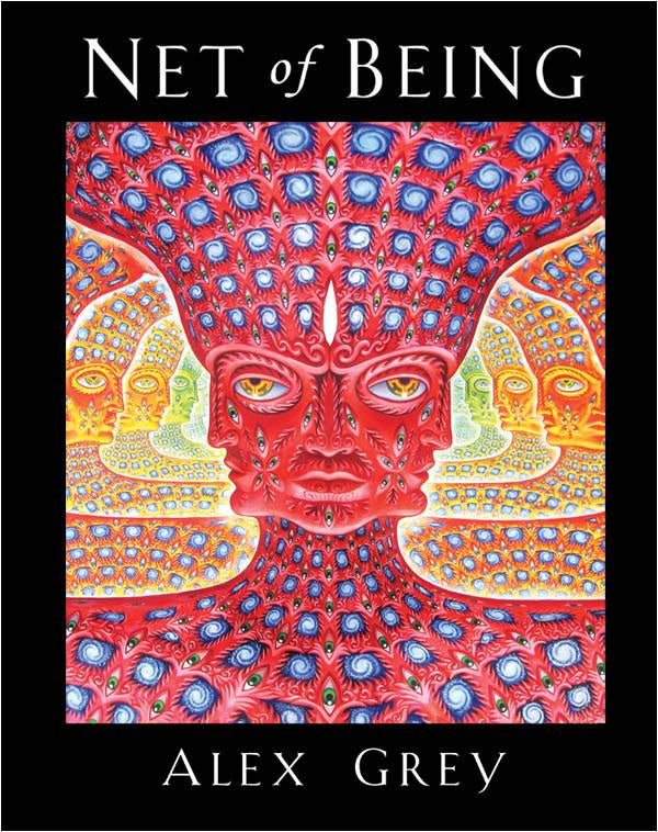 Le filet de l'être par Alex Grey - Couverture rigide