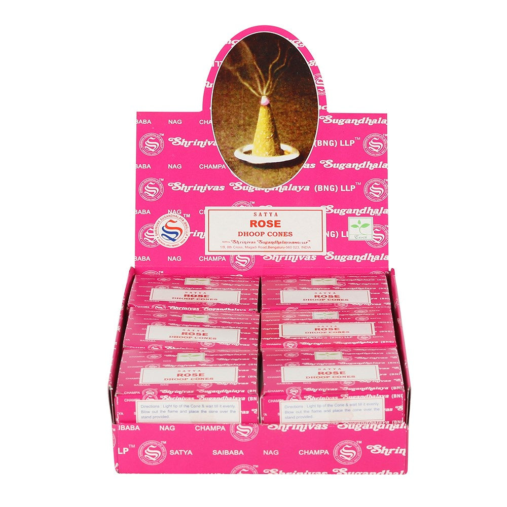 Cônes Dhoop Rose de Satya
