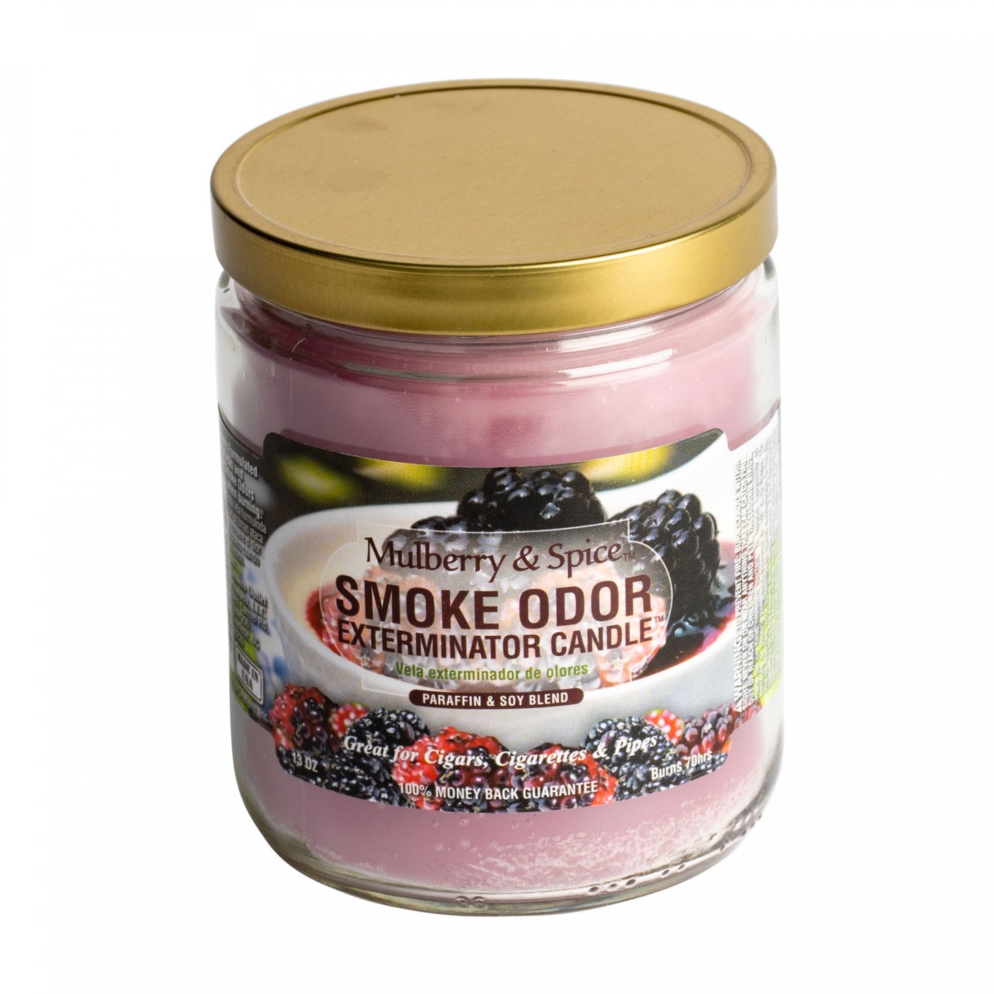 Bougie Smoke Odor 13oz - Mûre épicée