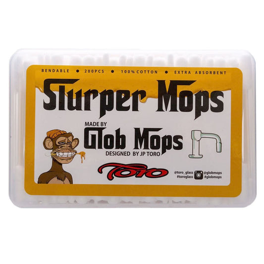 Glob Mops Slurper Mops Cotton Swabs Extra Absorbent, Pack of 20