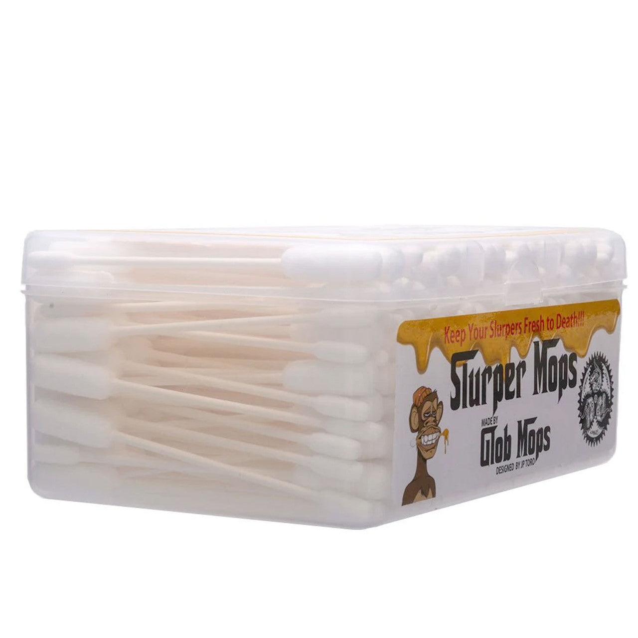 Glob Mops Slurper Mops Cotton Swabs Extra Absorbent, Pack of 20