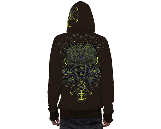 Sweat à capuche psychocrapaud