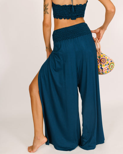 Perfect Set Long Slit Skirt And Top