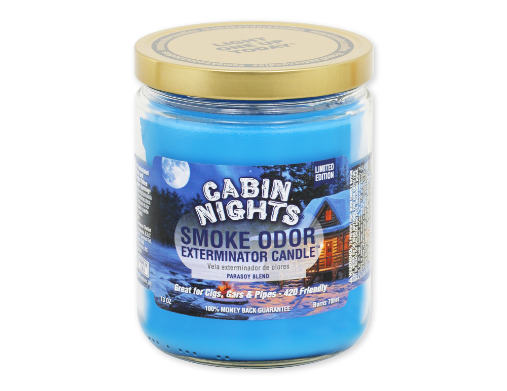 Smoke Odor - 13oz Candle - Cabin Nights