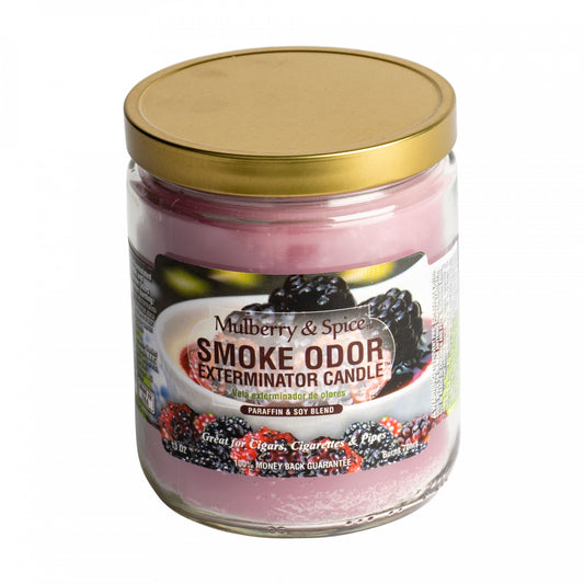 13oz Mulberry & Spice Smoke Odor Exterminator Candle