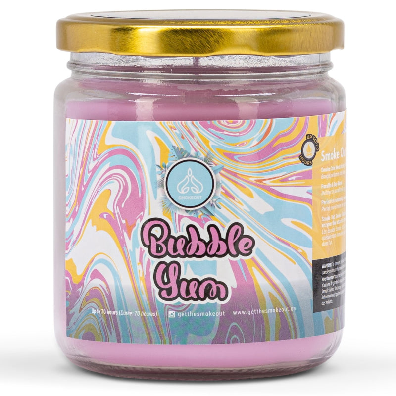 13OZ SMOKEOUT CANDLE - BUBBLE YUM