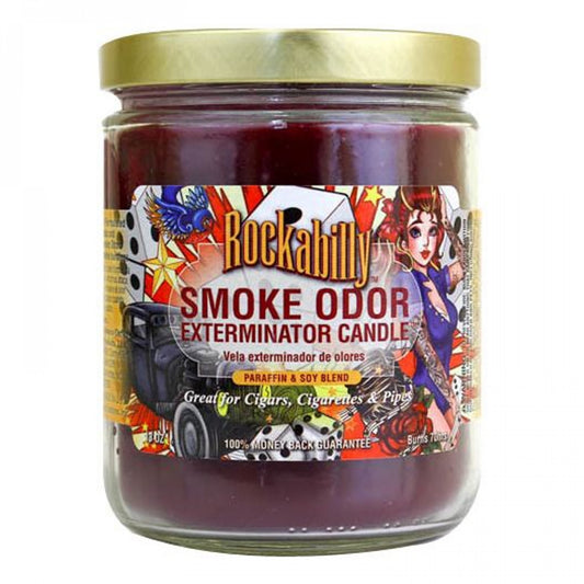 13OZ CANDLE JAR - ROCKABILLY