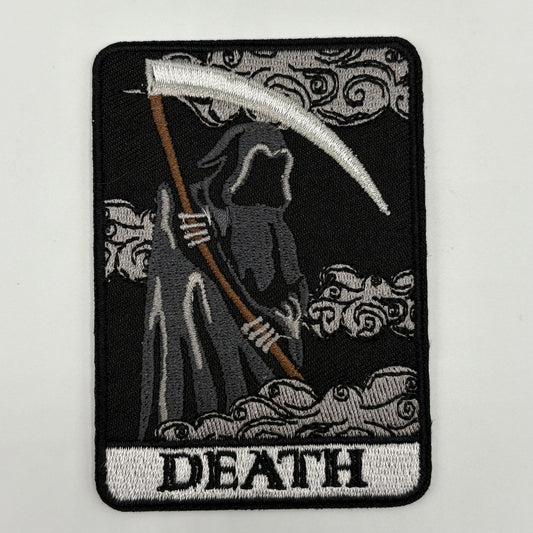 Patch Death Tarot Card