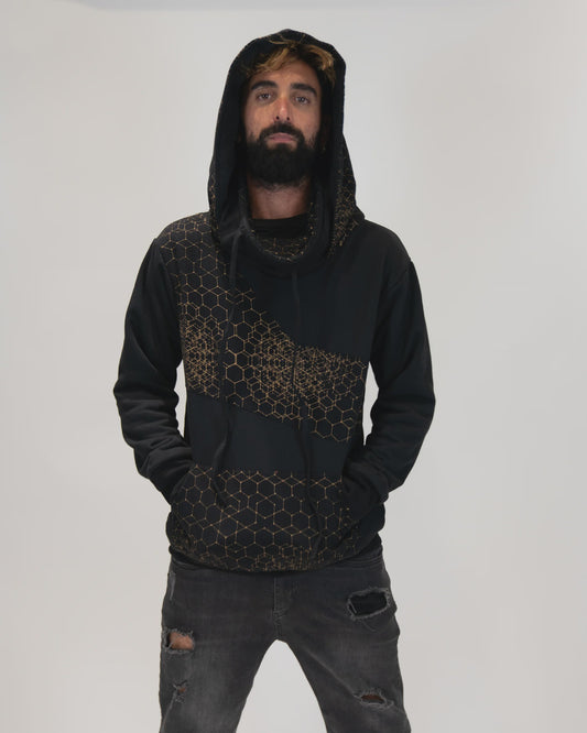 Dimensional Flow Cotton Hoodie