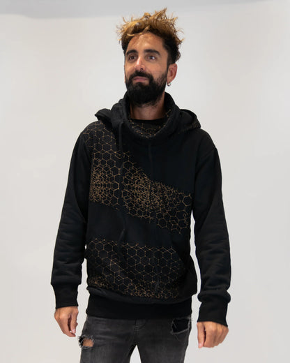 Dimensional Flow Cotton Hoodie