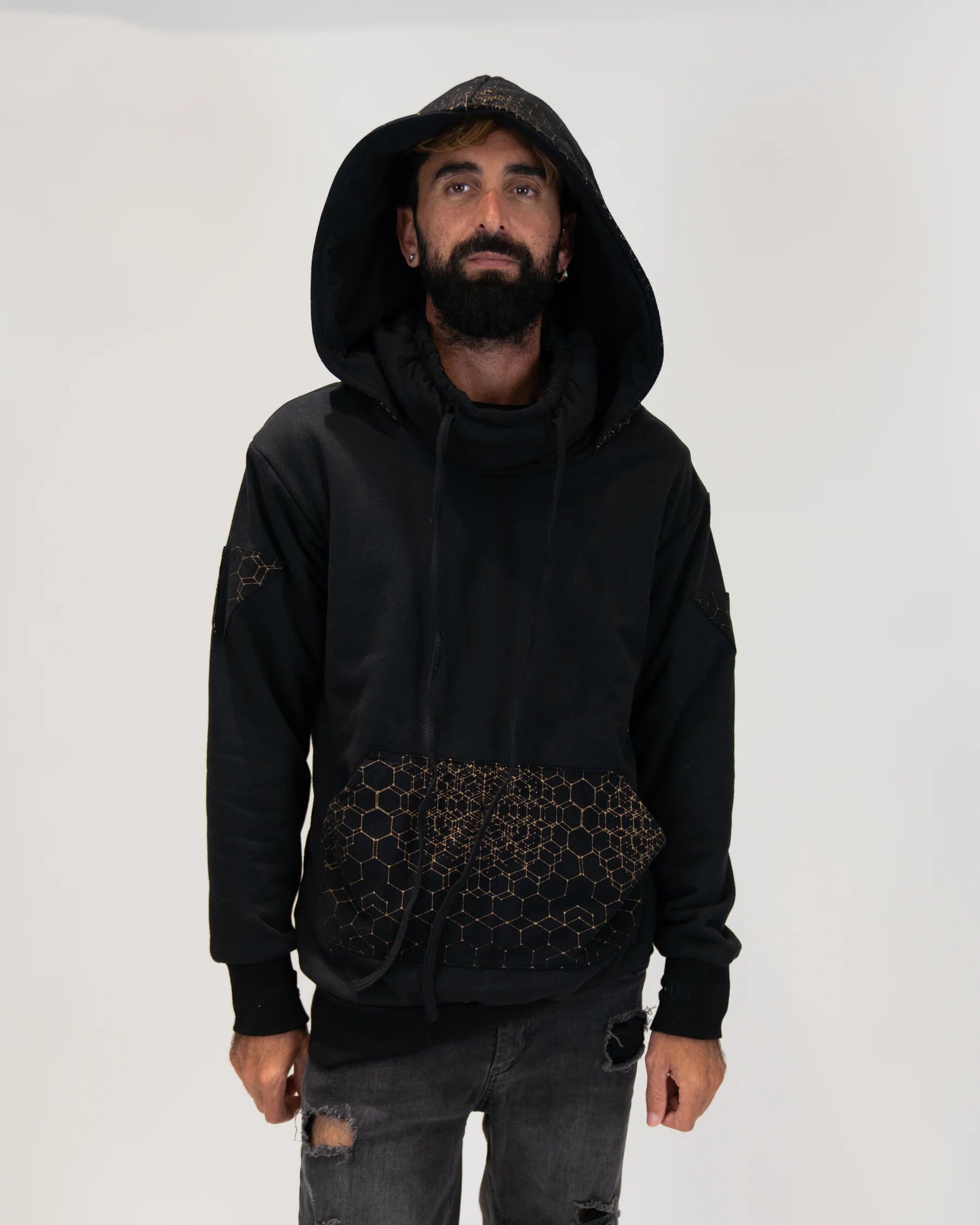 Dimensional Flow Cotton Hoodie