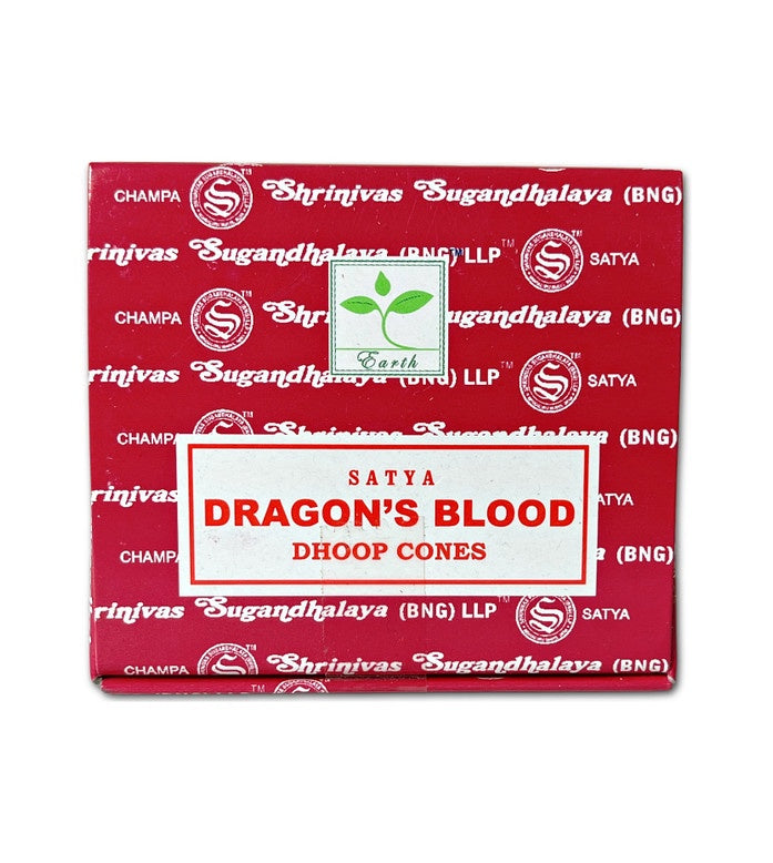 Dragon's Blood Dhoop Cones by Satya