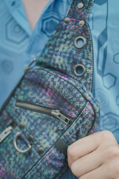 Aztec Bag  Mycelium Print