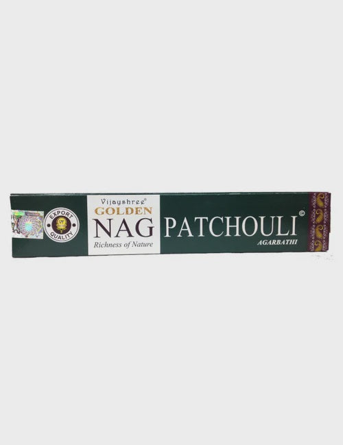 Golden Nag Patchouli – Vijayshree 15 grams Incense Sticks