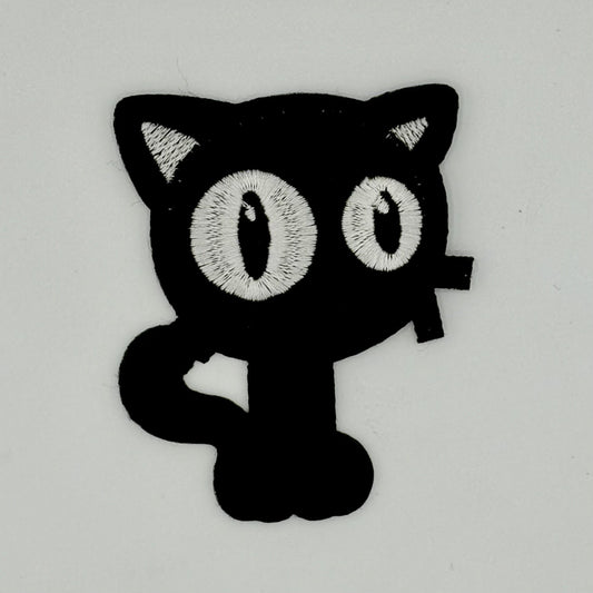 Patch Black Cat Big Eyes