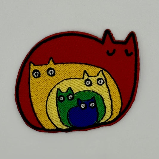 Patch Multicolor Cats